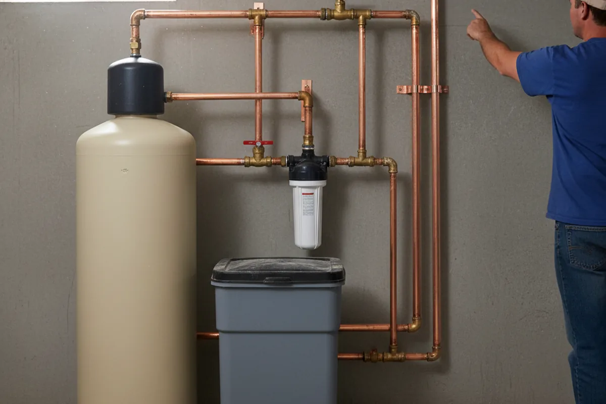 Whole-house water treatment system installed in Smithfield